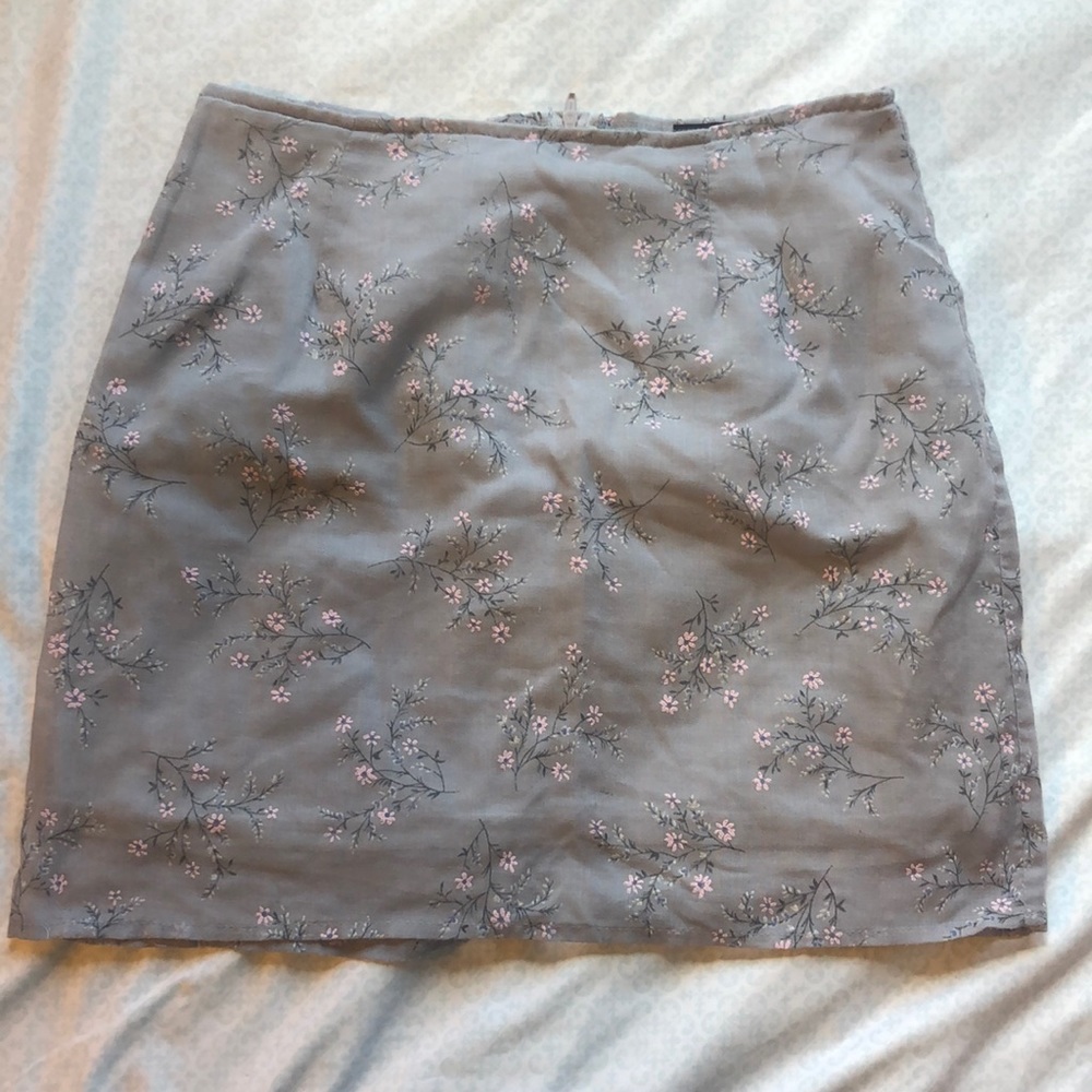 Floral Pencil Skirt